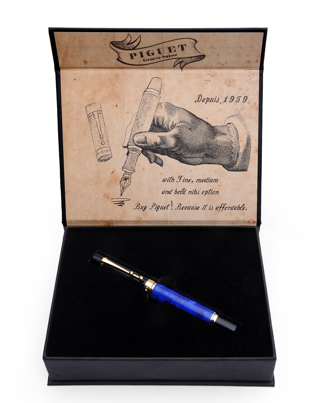Piguet – T A U R U S Océan Bleu Rollerball Kalem